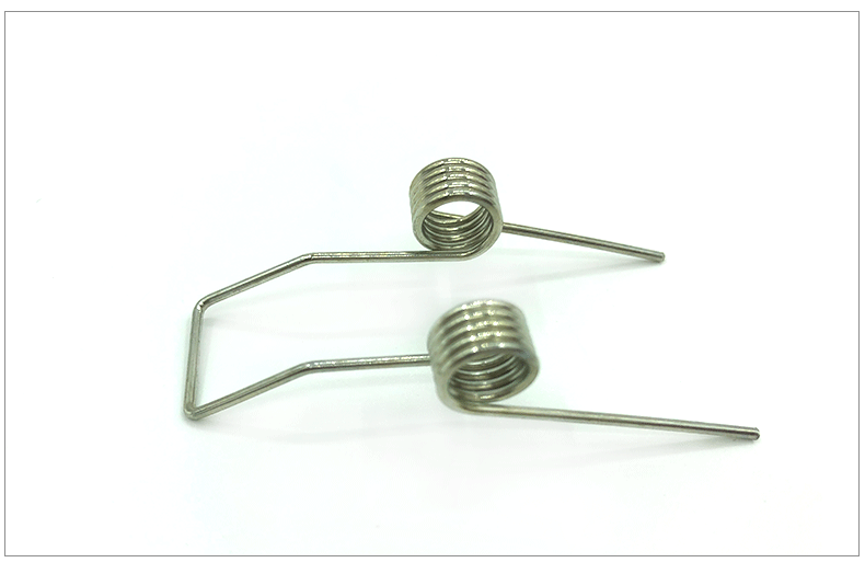 双扭簧不锈钢异型弹簧家居工艺品配件弹簧夹子弹簧针圈弹簧钢