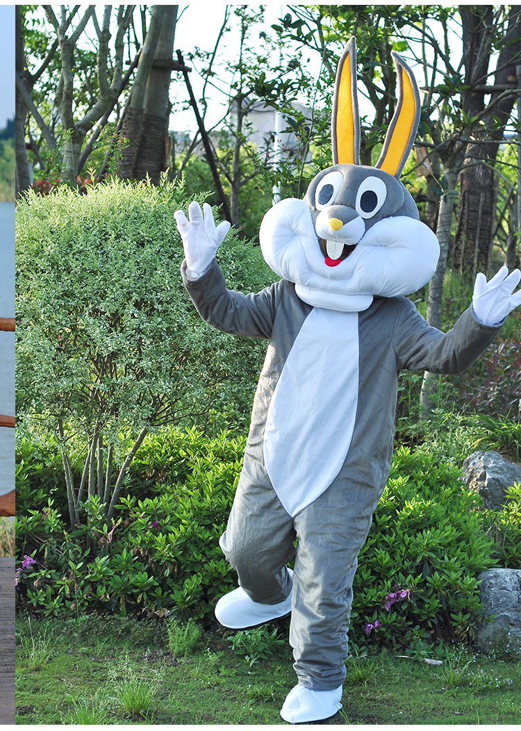 兔巴哥行走卡通人偶表演服装cosplay道具动漫玩偶兔年吉祥兔八哥