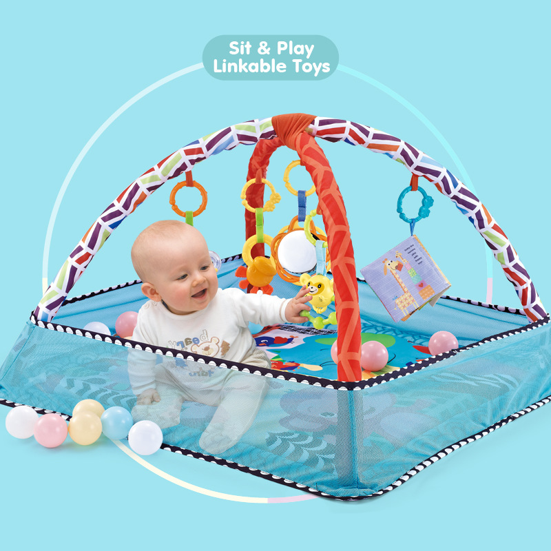 New Baby Gymnastic Rack Game Blanket Boys and Girls Can Toys Children Crawling Mat Factory Wholesale