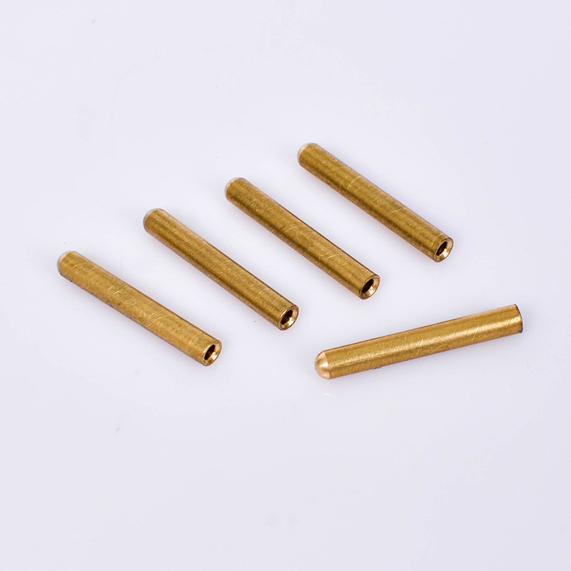 深圳江苏led电线铜连接插针 铜柱 铜插针 插头针空心插针通信连接