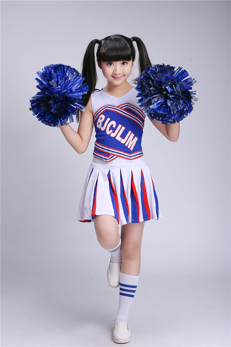 儿童啦啦操啦啦队表演服中小学生男女生童舞蹈演出少儿健美操服装