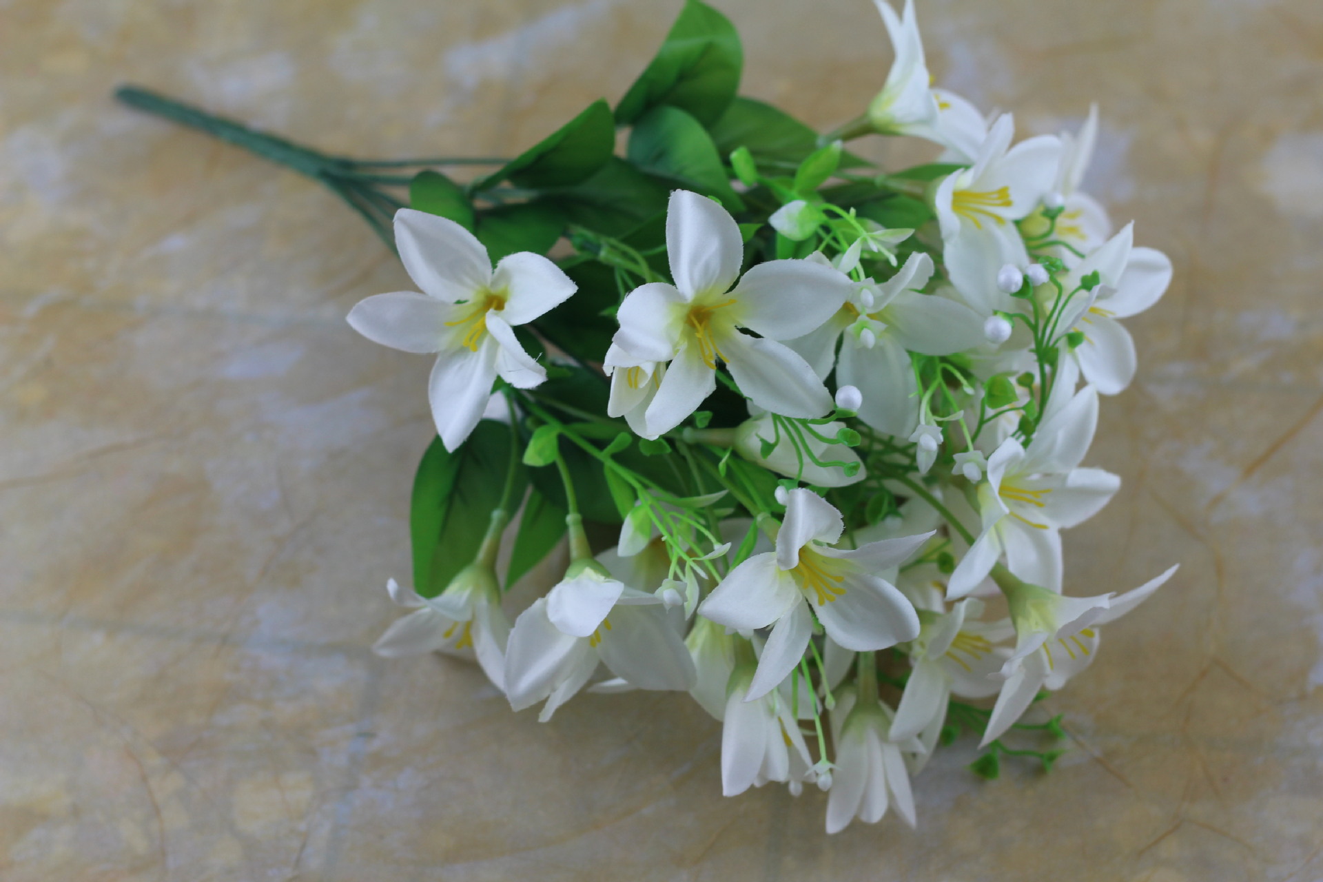 仿真花把束10头30朵小百合花绢花假花人造花酒店婚庆装饰园林装饰