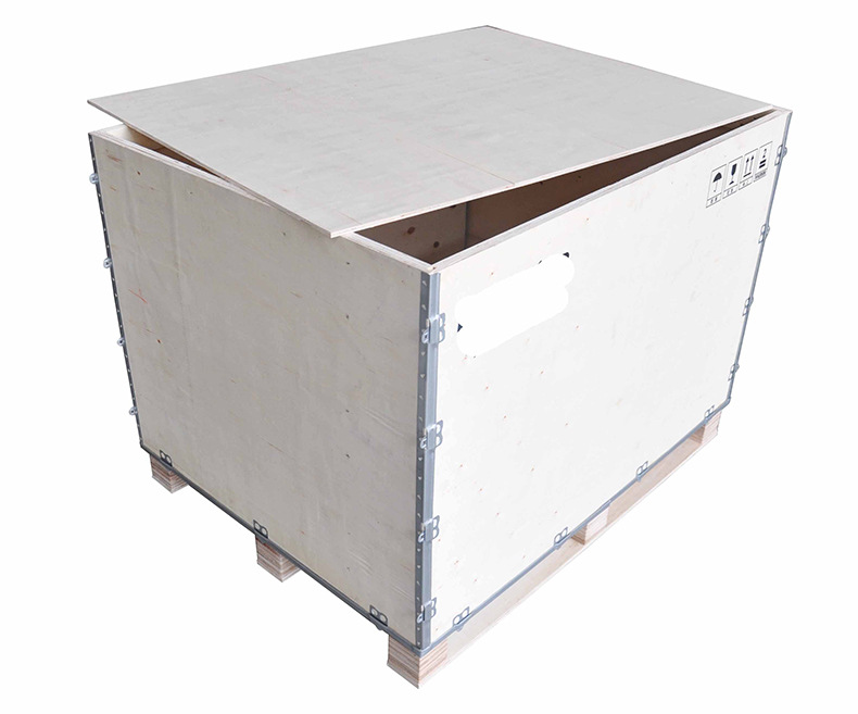 厂家直供钢边箱钢带箱插片箱 箱物流箱苏州包装木箱可拆卸