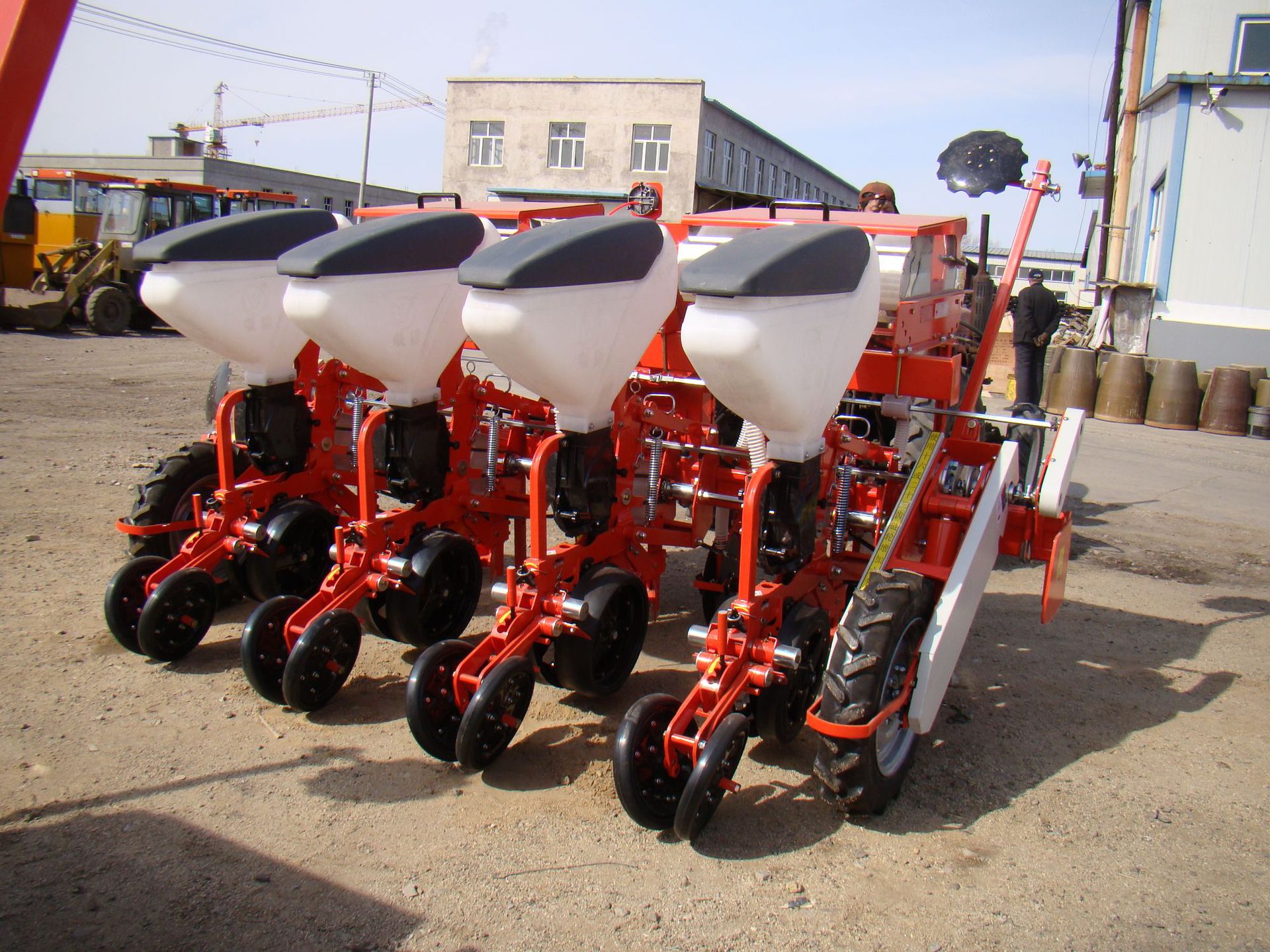 顺源2019-2bmq-5免耕气吸式播种机 农具 播种机