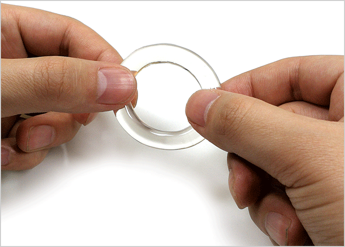 君也男士提型环硅胶高弹柔软男内裤配饰ad同款q弹橡胶手链锁精环