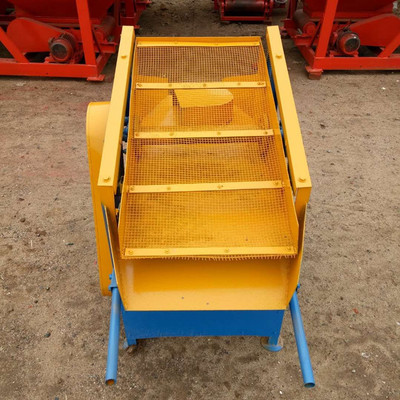 小型手推式多功能筛沙机 工地砂石分离筛选机 移动式小型筛沙机