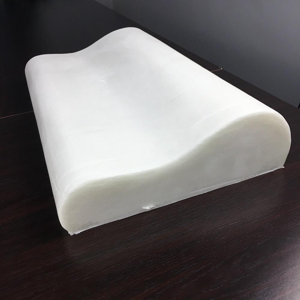 厂家定制批发聚氨酯慢回弹太空记忆枕高低b形波浪枕商务礼品 枕芯