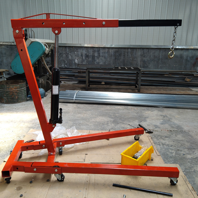 折叠式发动机小吊车 液压折叠式吊机 值得关注