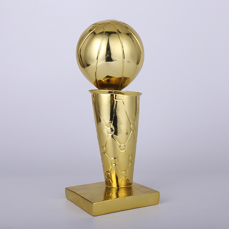 nba篮球树脂电镀奖杯 奥布莱恩杯总冠杯 比赛亚马逊跨境工艺摆件