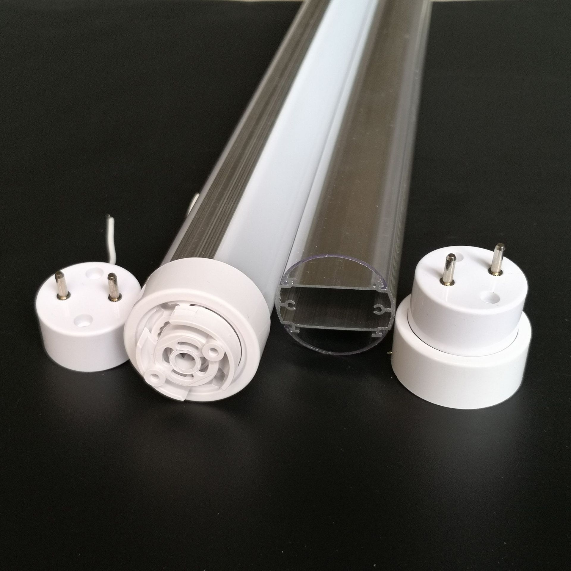 t10双面发光铝塑管 led灯箱广告灯 t10双面灯管外壳 可打螺丝固定