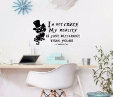 卡通造型 英文箴言 儿童房墙壁贴纸 Wall Decal Sticker ALZ031