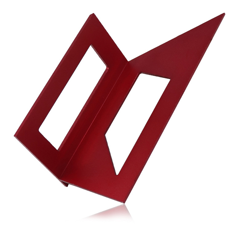 木工t型划线规多功能角尺铝合金45度90度尺 便携式导向尺木工工具