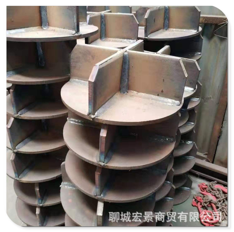 混凝土灌注桩破桩头 凉山高强度管桩施工 十字形桩尖加工生产