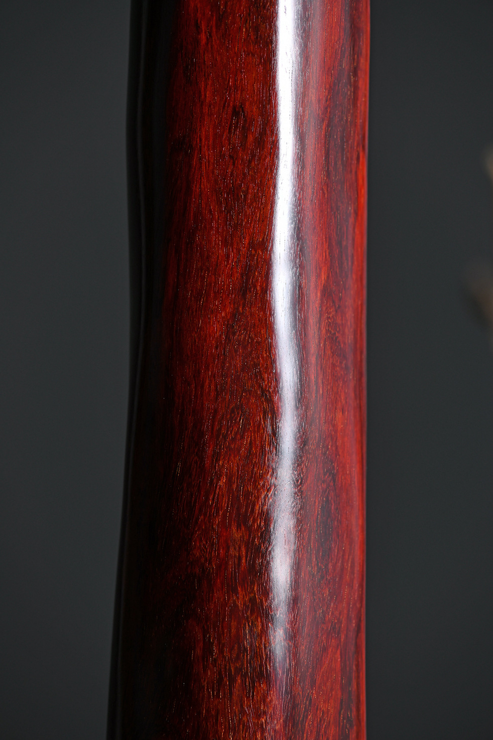 印度小叶紫檀老料金星招财风水柱风水宝柱横财摆件办公室家居摆件