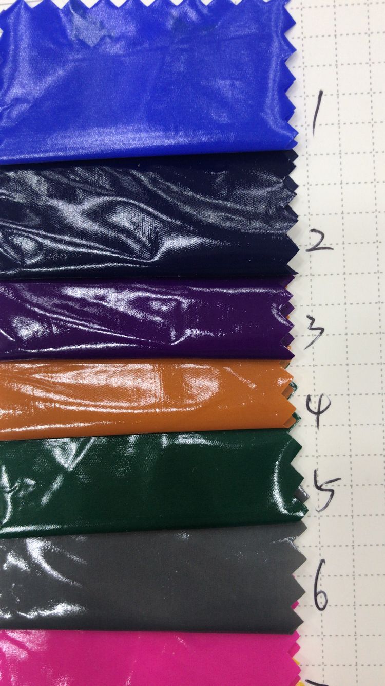 20d亮光皮膜 089亮光 新品皮膜水洗面料 童装大鹅羽绒棉衣布料