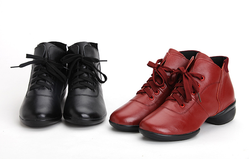 【头层牛皮】水兵舞鞋女舞蹈鞋新款真皮广场舞鞋软底透气跳舞鞋子