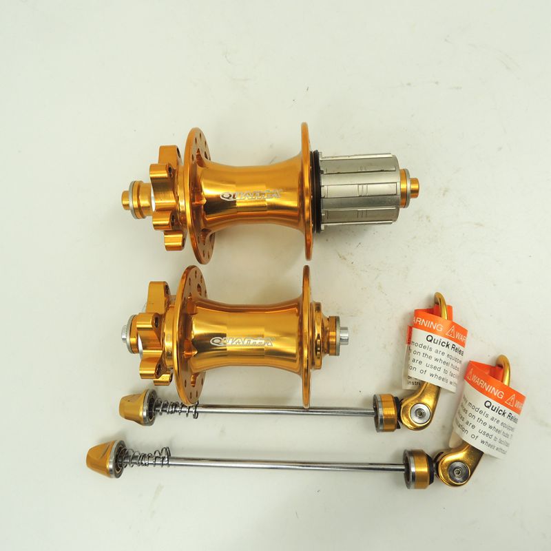 quando昆腾花鼓 山地自行车8/9/10速卡式碟刹 轴承快拆花鼓 28孔