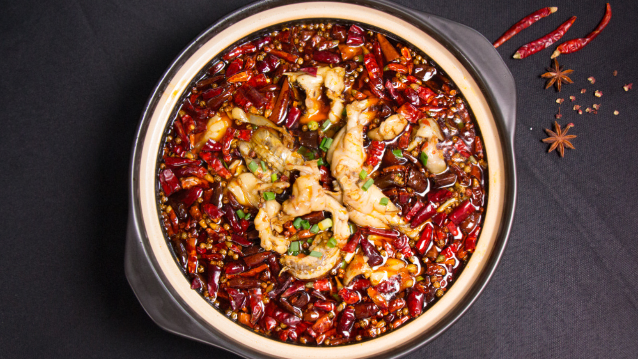 美蛙和鱼头火锅底料商用技术配方麻辣冷锅鱼火锅牛蛙调料15kg桶装