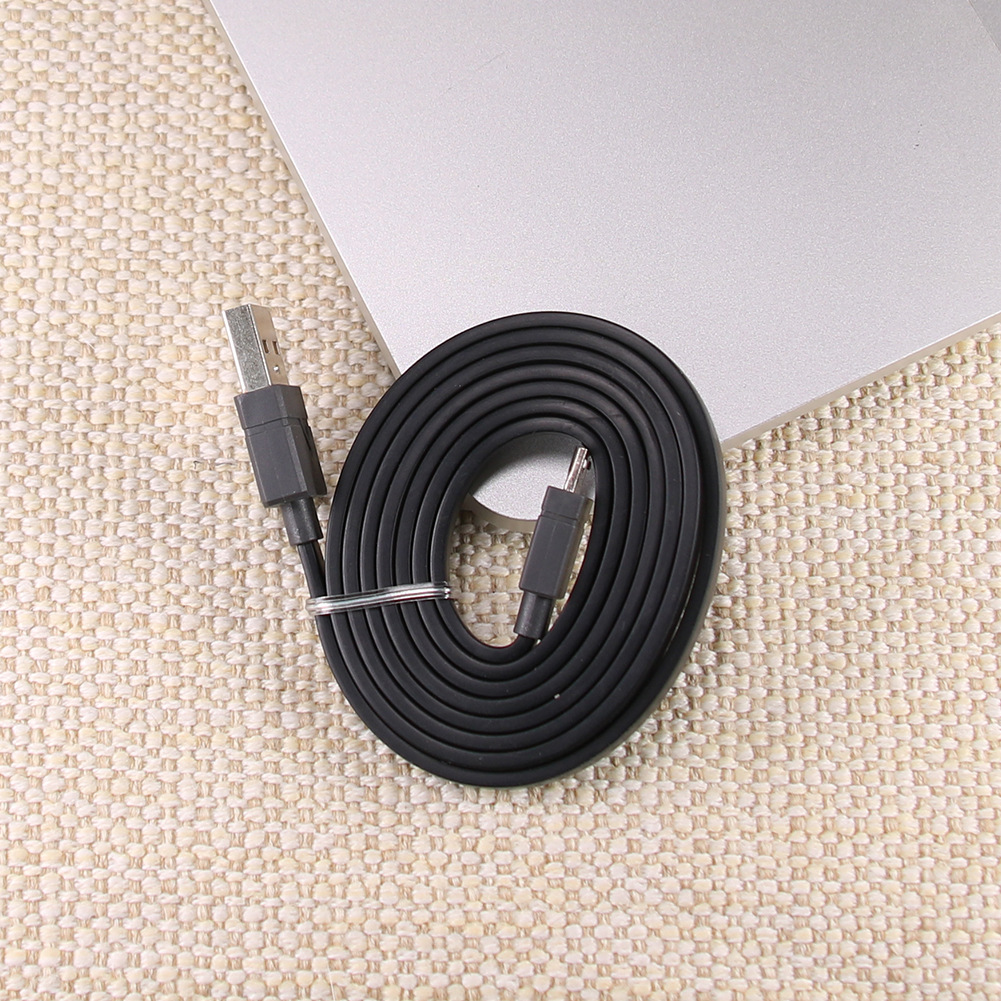 tpe扁平安卓数据线microusb充电线适用苹果手机数据线type c线1m
