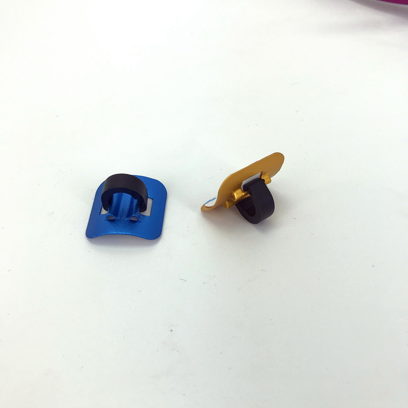 自行车 c型扣过线器卡扣线管扣 油碟走线油管固定 铝合金c扣