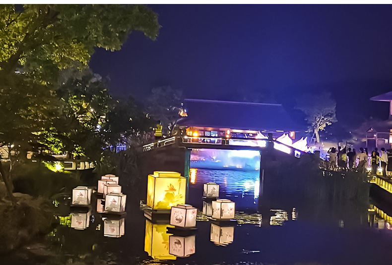 led景观灯 方形灯 节日亮化灯 led造型灯 河道湖面装饰灯