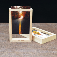 创意韩国文具批发斯普维加复古实木相框 照片相框像架礼品摆件