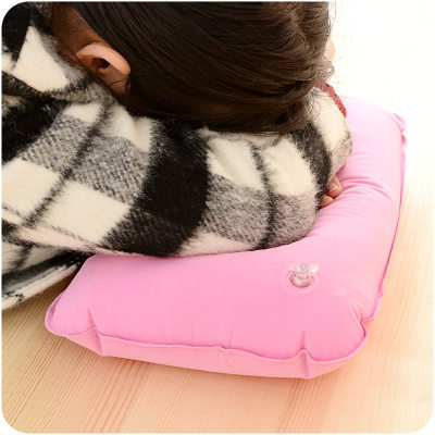 办公室u型枕旅行便携式护颈椎枕头按压式旅游睡觉u枕可折叠充气