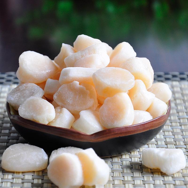 2年原产地:河北产品规格:1kg/盒*10盒/件产品名称:帆立贝柱(刺身带子)