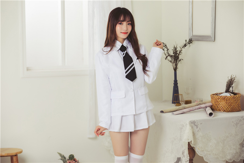 动漫绝地求生cosplay服装 百褶短裙套装校服cos同款吃鸡游戏衣服