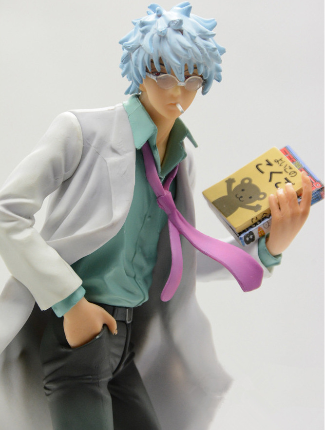 mh 银魂3年z组 坂田银时 银八先生 手办模型公仔