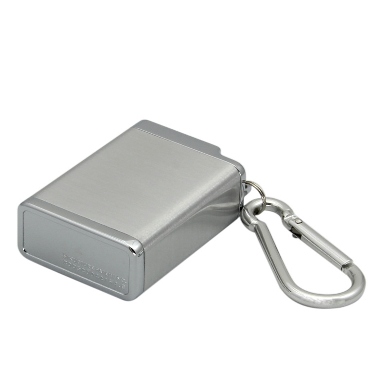 铝制合金携带用烟灰缸带盖加宽户外个性随身轻便带挂钩日本型男潮