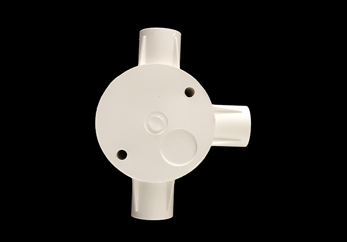 pvc 暗装灯头 深型圆接线盒(三通) Ф16Ф20Ф25 电气 穿线