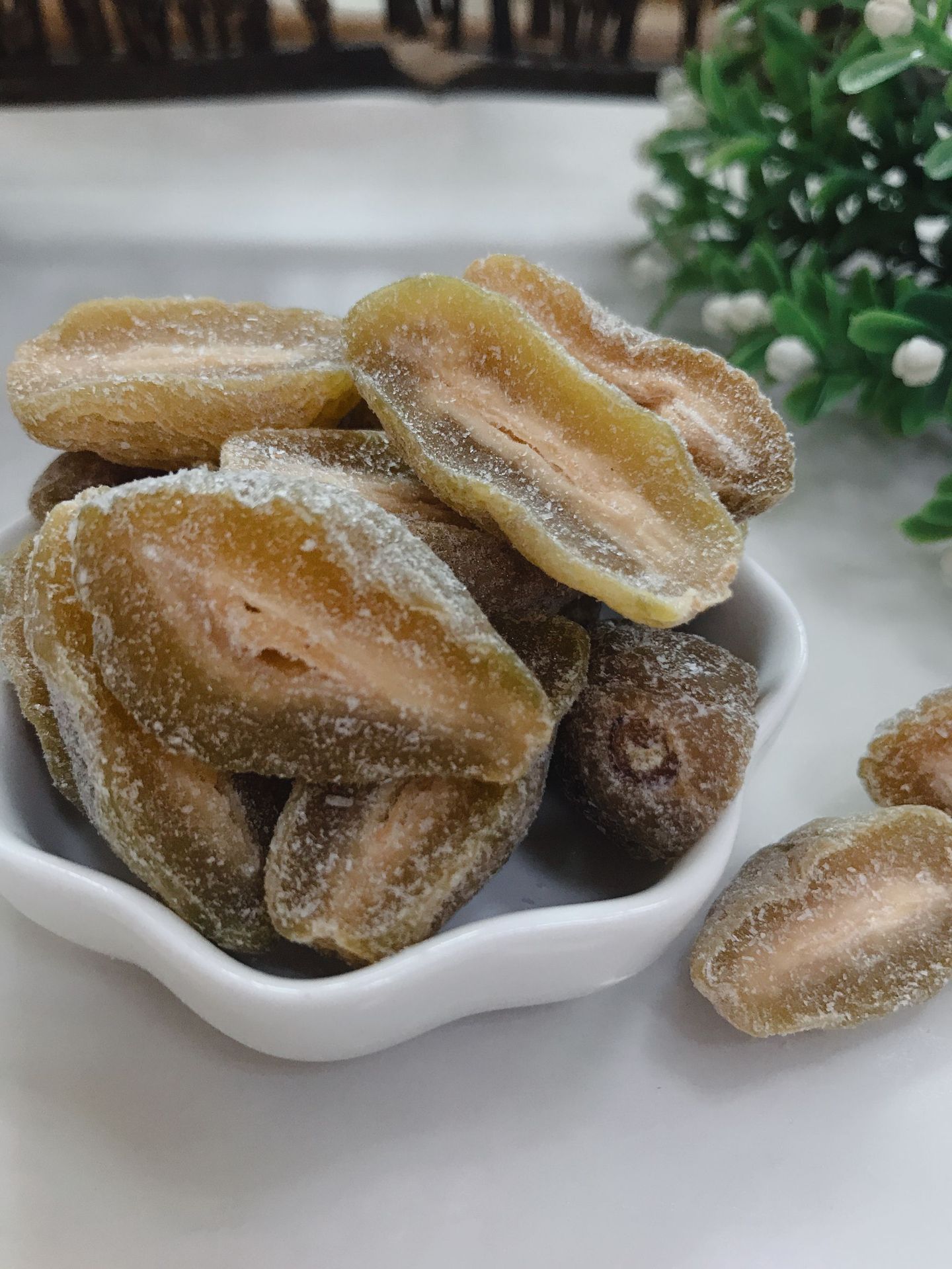 批发散装罗汉果味片 黄心条酸甜 槟榔梅条 10斤果脯蜜饯话梅条