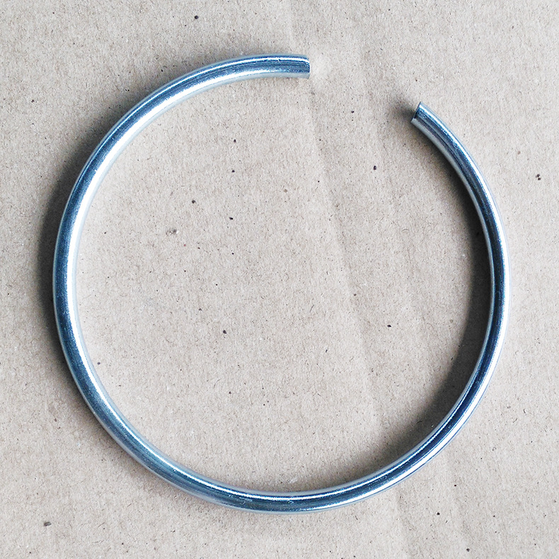 钢丝挡圈钢丝卡环 卡簧c型卡簧圆型开口卡簧挡圈轴用卡环304卡环