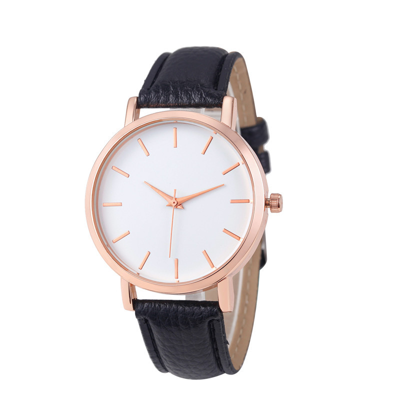 New Foreign Trade Hot Sale Quartz Watch Simple Scale Women's Watch Student Casual Watch Wholesale Men's and Women's Watch