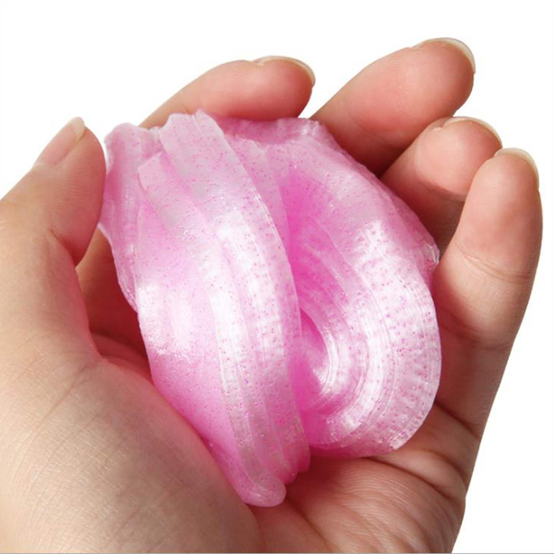 包邮工厂星空玻璃水晶泥手工diy史莱姆彩色透明液态橡皮泥新款