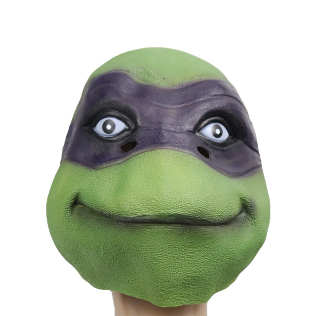 忍者神龟面具眼罩动物乌龟头套马亲子活动生日万圣节酒吧派对整蛊