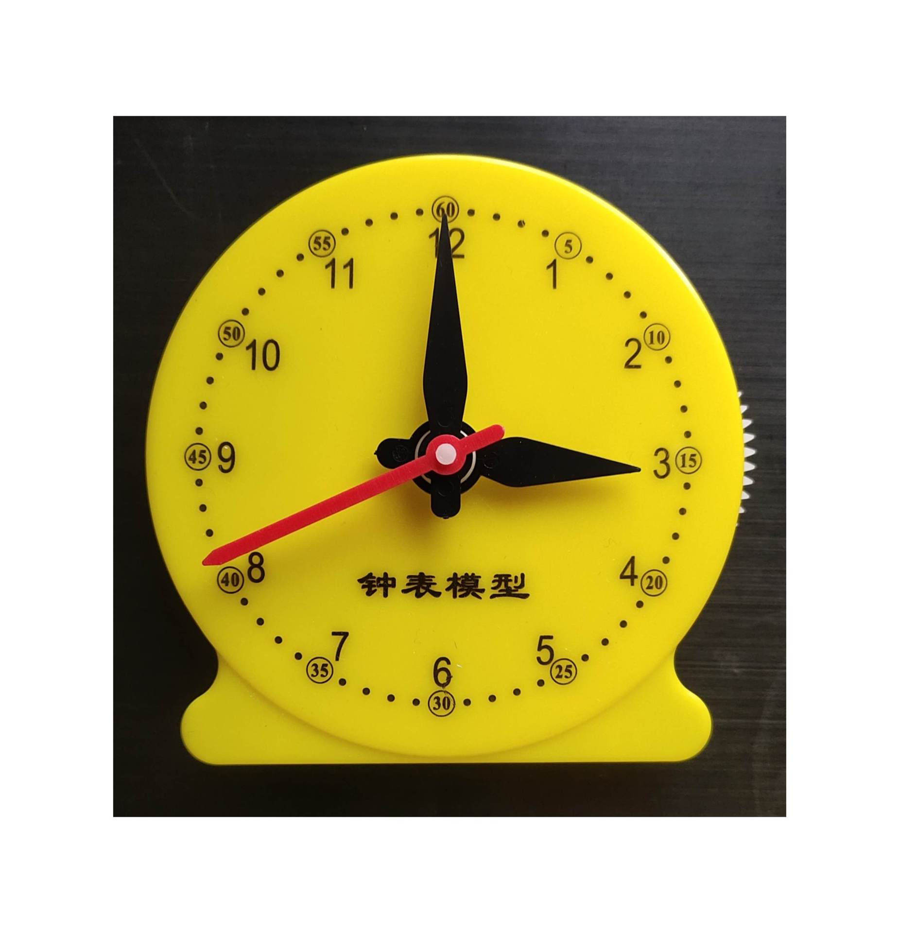5万套30504二针钟表模型12小时标识,认识钟表数学学具钟表模型二针