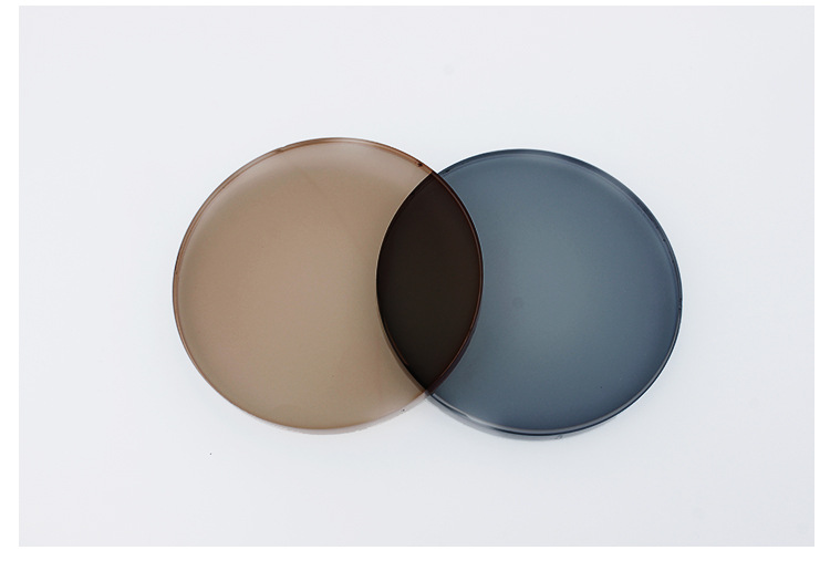 兴明1.56老花双光变色眼镜片圆顶平顶无形双光远近视散光车房树脂