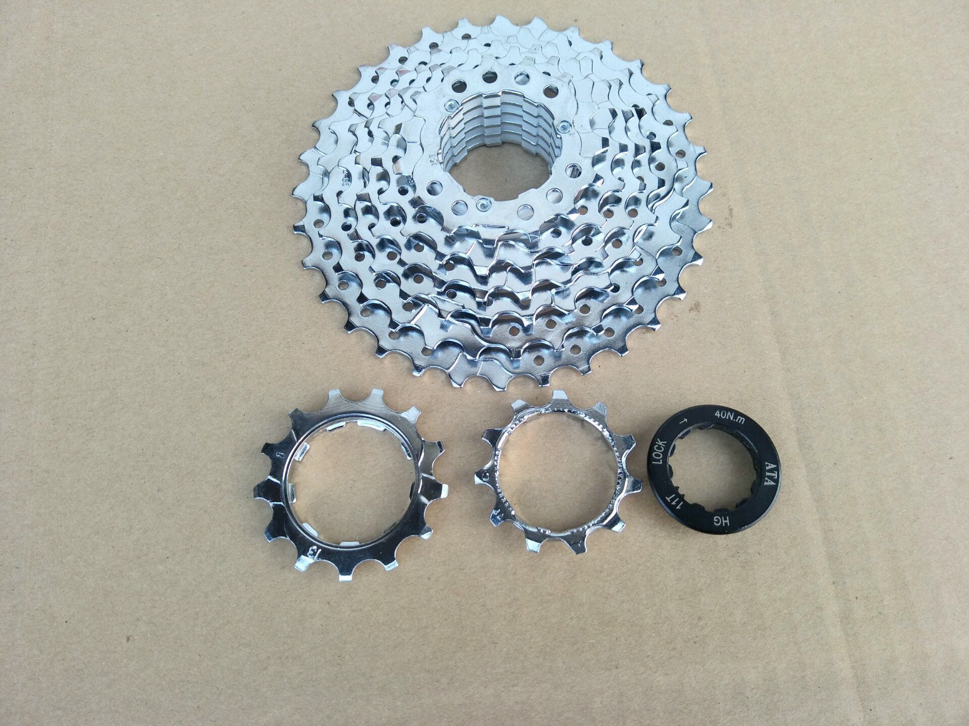 ata八片康迪飞轮 齿轮 山地车8/速卡式变速塔轮 折叠公路 8片卡飞