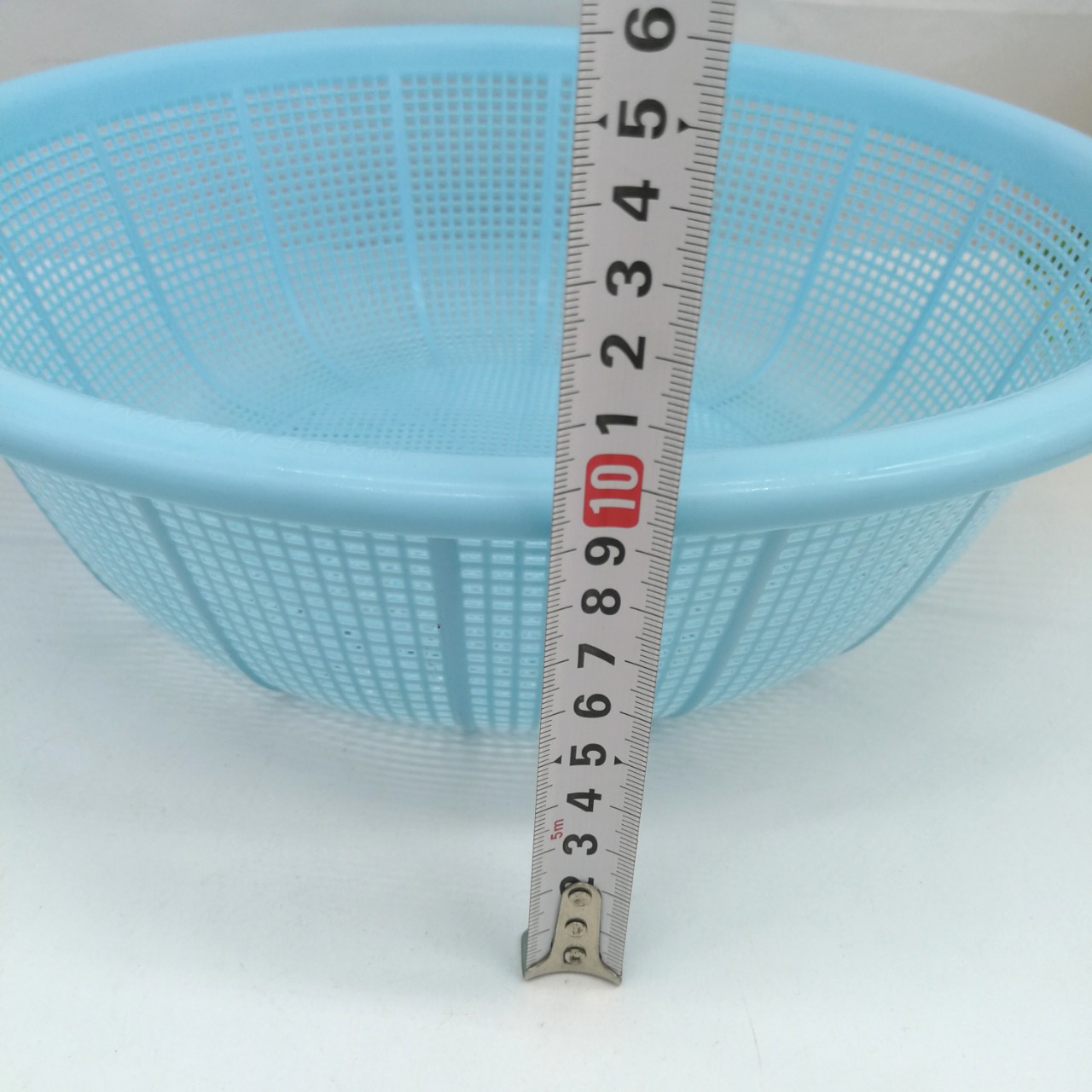 019 Plastic Sieve Vegetable Washing and Draining Basket One Yuan Two Yuan Shop Daily Necessities Wholesale