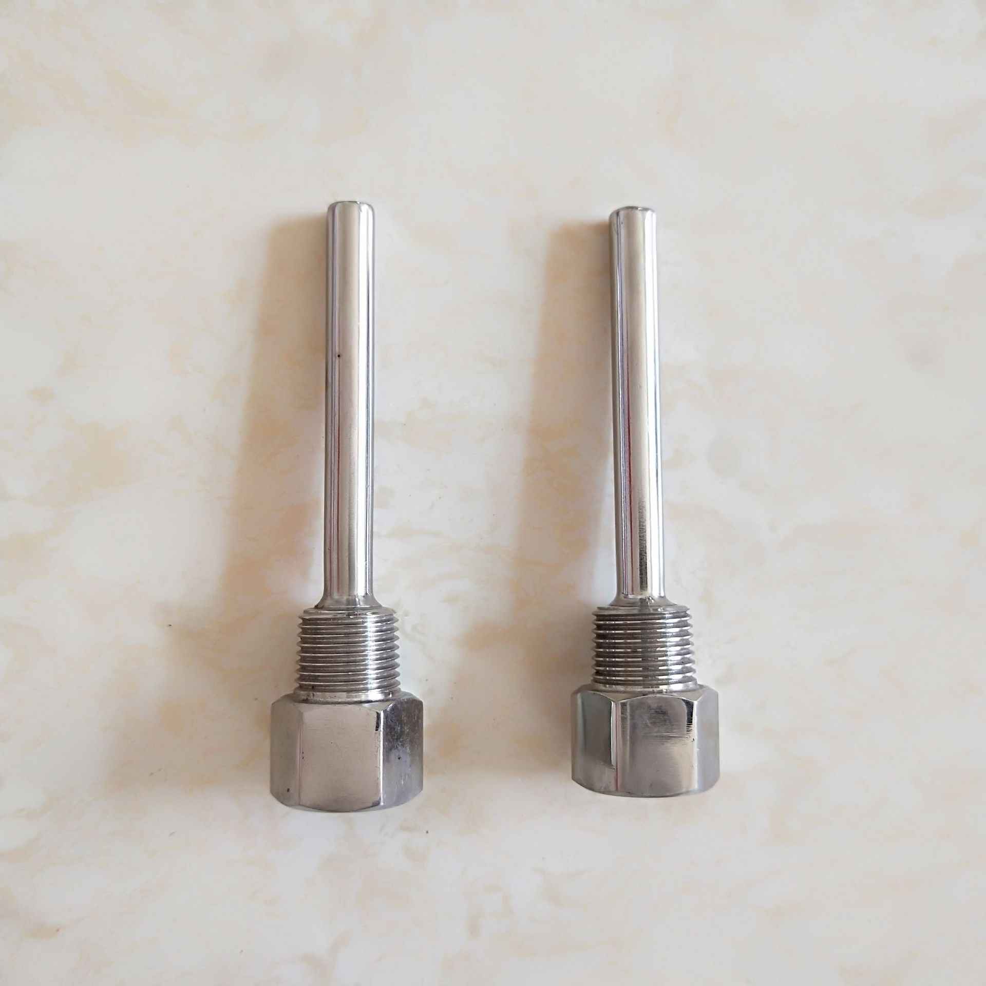 不锈钢温度计保护套双金属保护套热电偶保护套工业农业温度计护套