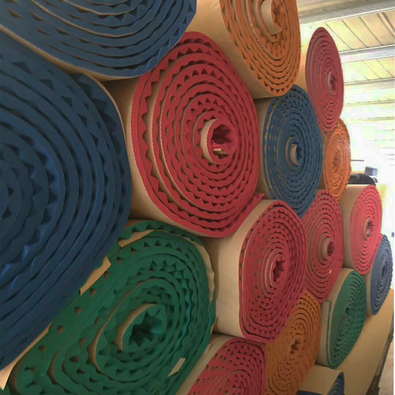 自粘橡塑鸡蛋棉海绵保温板防火阻燃鸡蛋棉隔音板复合橡塑板