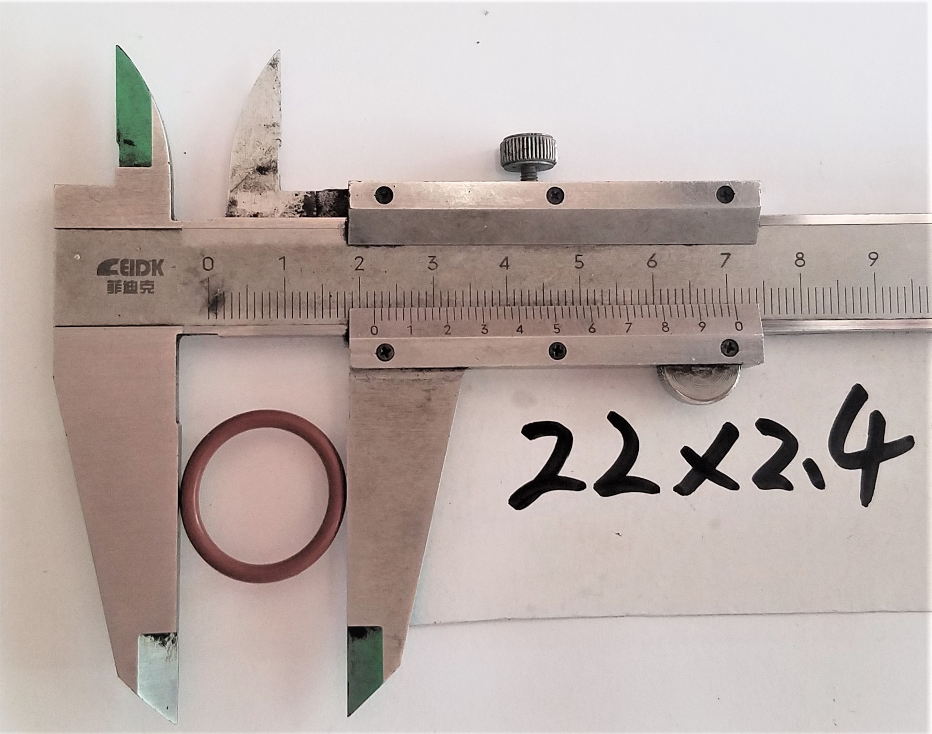 氟胶o型圈现货外径22毫米至外径26毫米线径2.4毫米