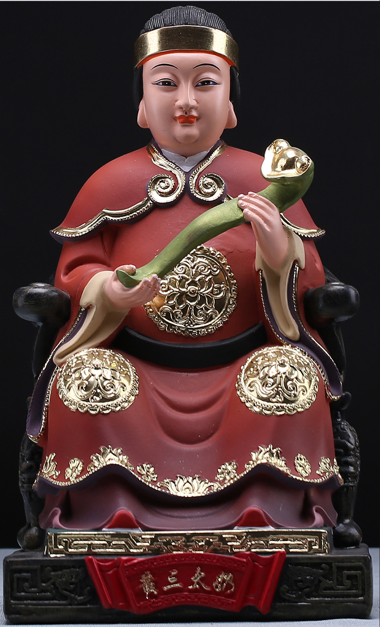 四大家族佛像摆件仙家黄三太爷黄三太奶树脂摆件批发佛教用品