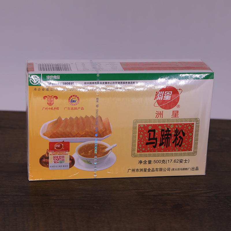 洲星牌马蹄粉 茡荠粉糕点淀粉原料大田马蹄烘焙原料500g