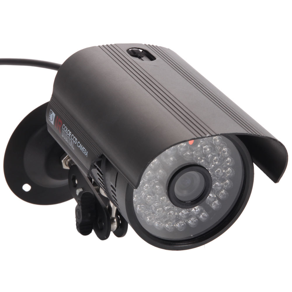 跨境爆款室外模拟监控摄像头1200tvl高清室外防水夜视监控摄像头