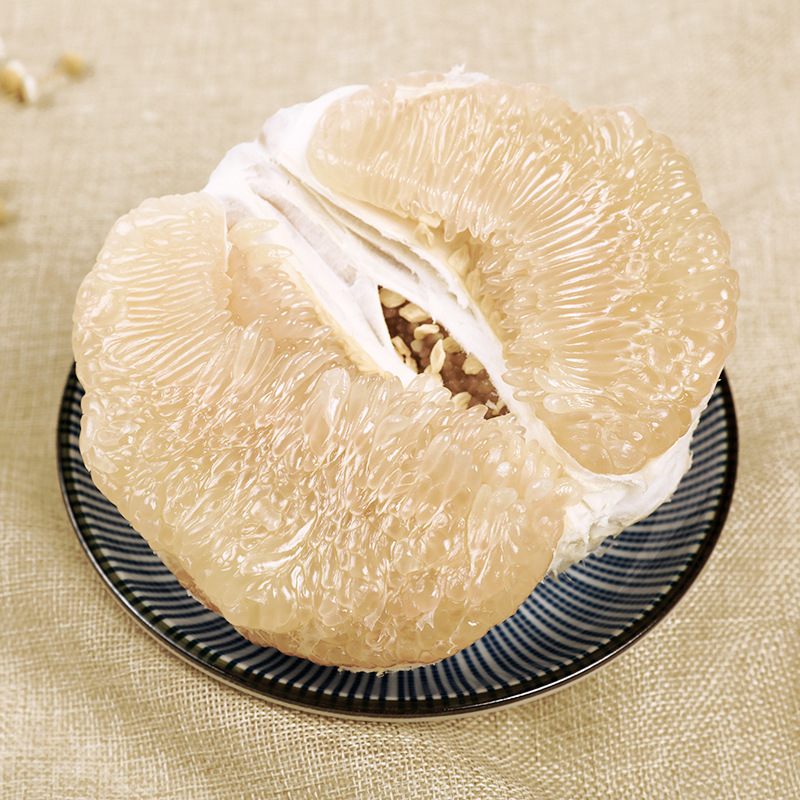 福建平和琯溪蜜柚 新鲜应季水果管溪白柚 白肉蜜柚白心柚子5斤10