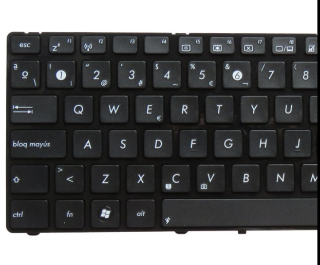 适用于asus华硕k50x k50a x5 k62 k70 k71 k72键盘k50ij k50id ru