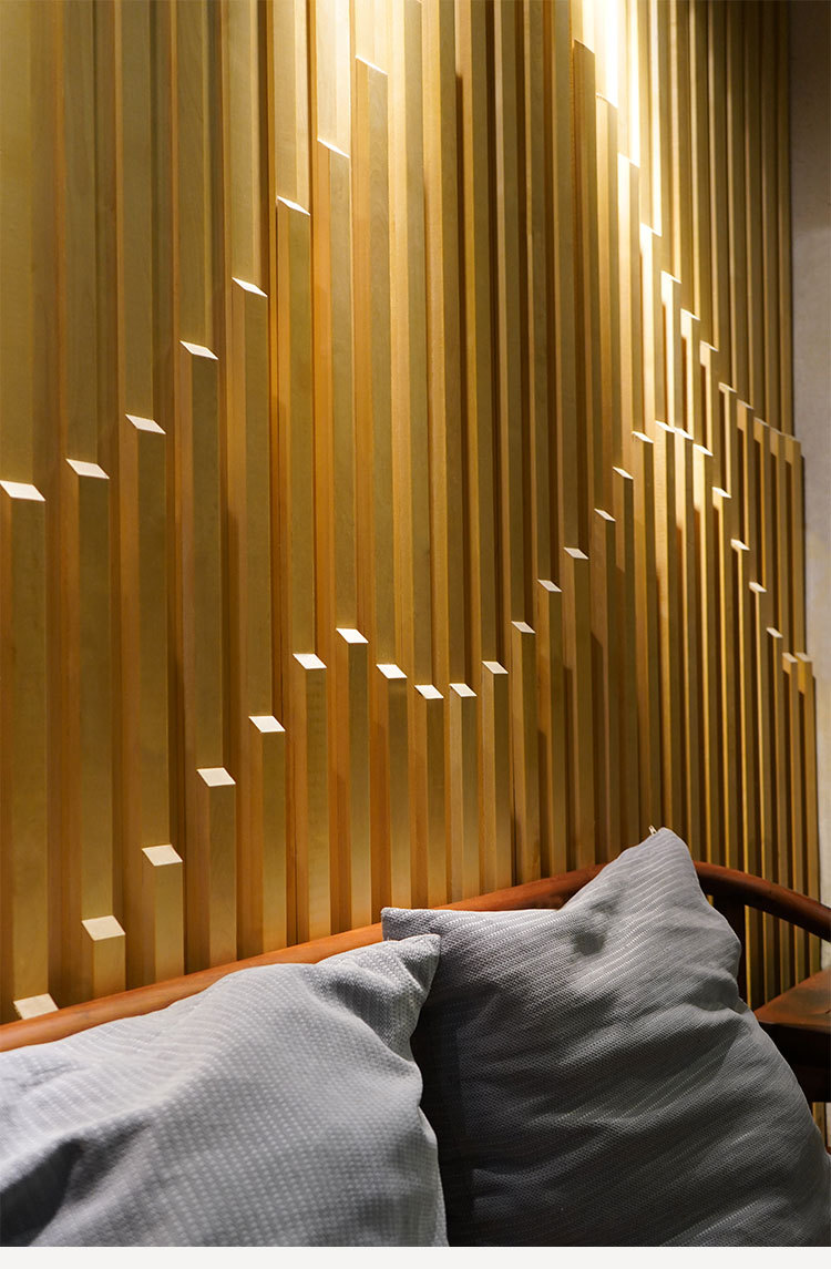 定制欧洲桦木原木木质老船木实木马赛克电视背景墙客厅细条木线条